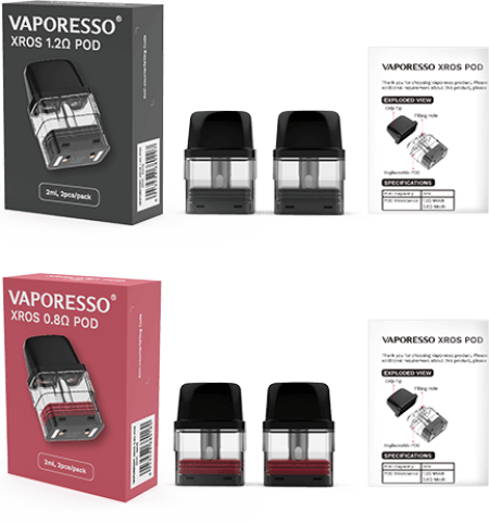 Vaporesso Xros Series Replacement Pod 2ml (2pcs)